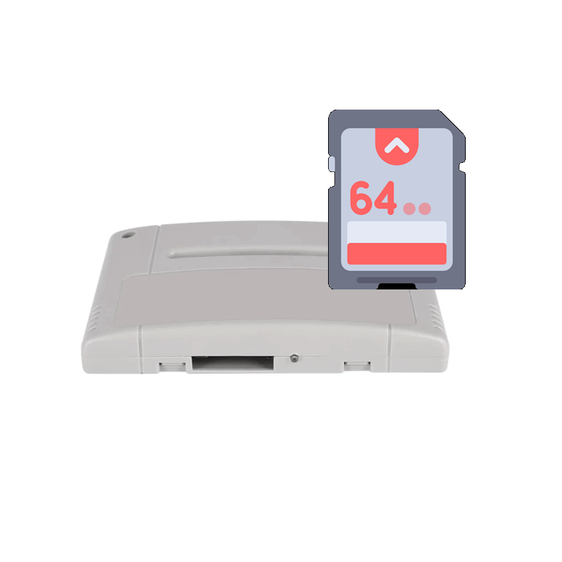 SNES 800-in-1 SD Card Game Flash Cartridge