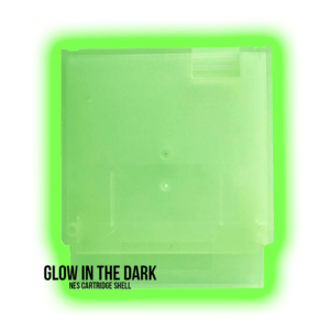 Glow in the Dark Shell for NES Game Cartridge