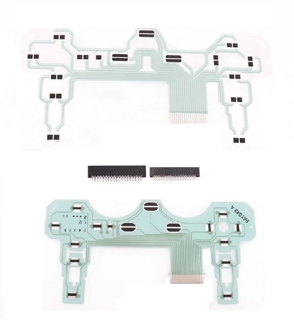 PS2 Controller PCB Flex Board SA1Q42A SA1Q43-A 18 Pin 19 Pin Playstation 2