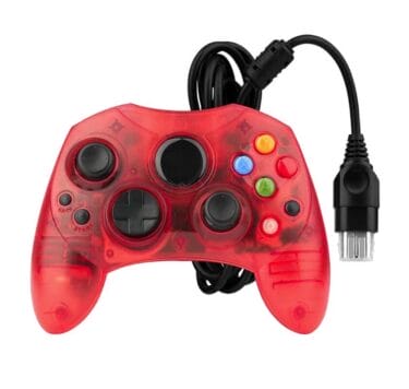 Controller for Original XBOX Replacement – Clear Red