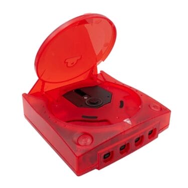 Sega Dreamcast Shell Housing Replacement – Transparent Red