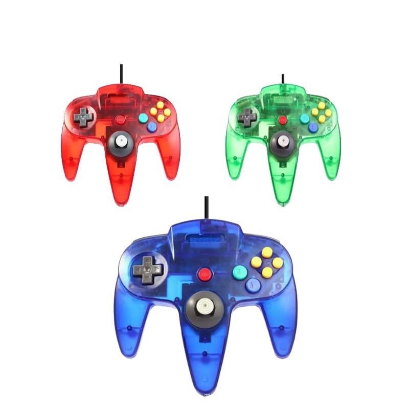 N64 Nintendo 64 Controller Translucent Transparent