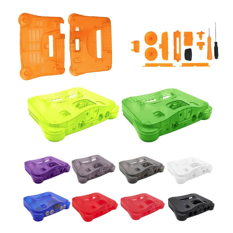 Custom Color Shell for Nintendo 64 N64 Replacement