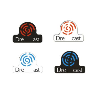 Dreamcast Console Logo Sticker Replacement