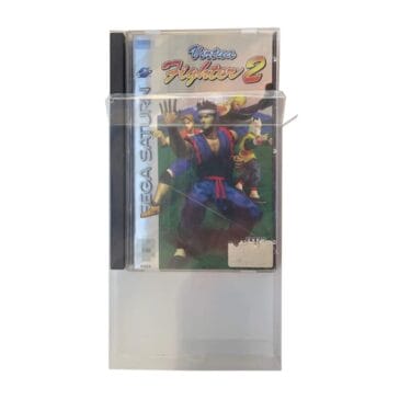 Sega Saturn Game Plastic Protection Box Sleeve NTSC Jewel Case