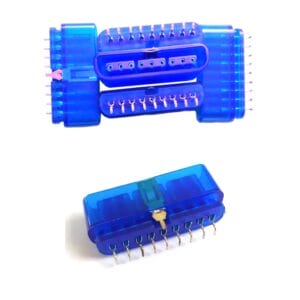 PS2 Blue Female Controller Connector Port for Playstation 2 90 Degrees