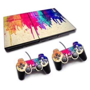 PS2 Slim Custom Vinyl Skin for Playstation 2